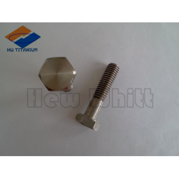 boulon à tête hexagonale haute résistance en titane M8 * 30